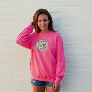 "Ope..." Relaxed Fit Classic Crew Unisex Sweatshirt