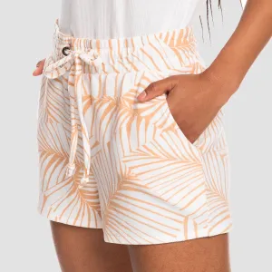 Roxy Palm Stories Shorts Toast Palm Tree Dreams - Womens