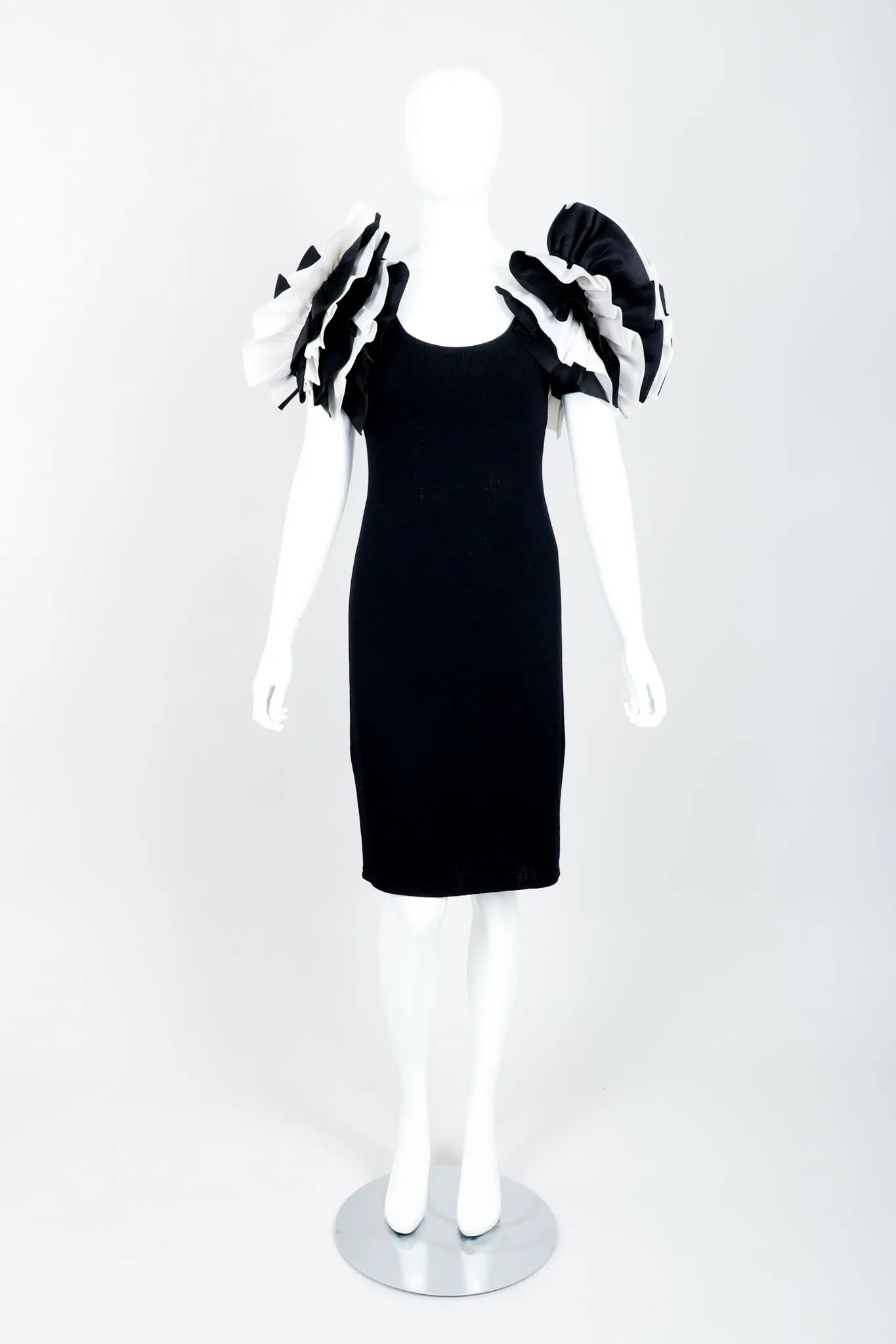 Ruffle Sleeve Cocktail Dress
