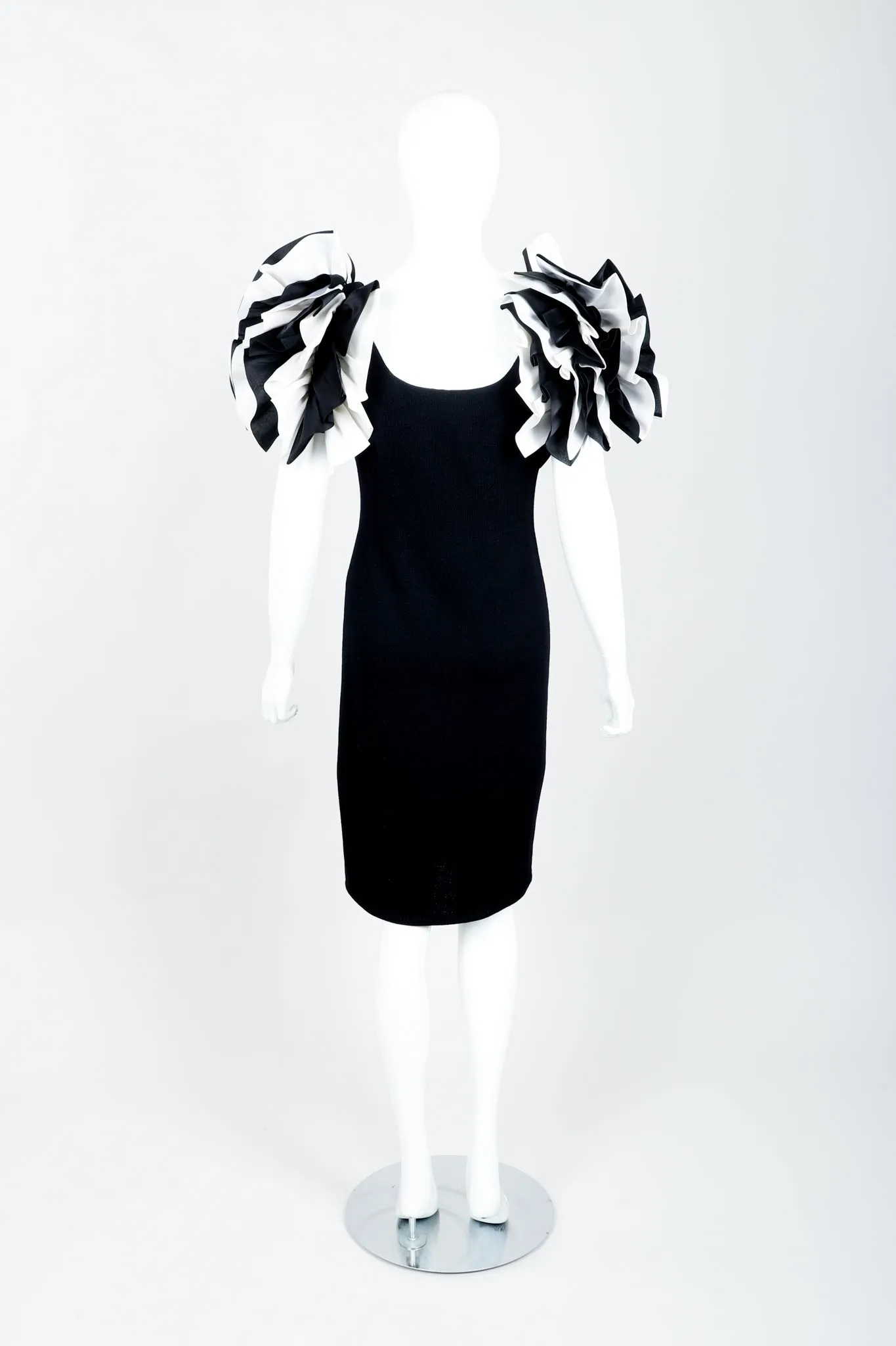 Ruffle Sleeve Cocktail Dress