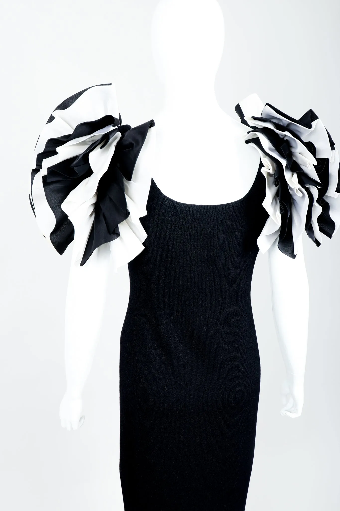 Ruffle Sleeve Cocktail Dress