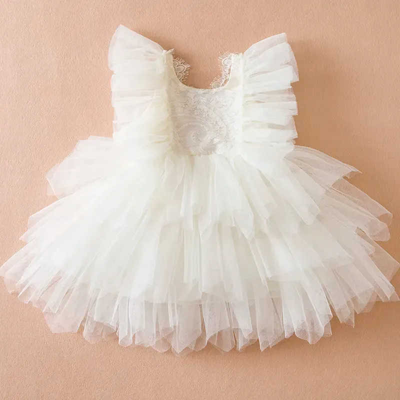 Ruffles Lace Dress