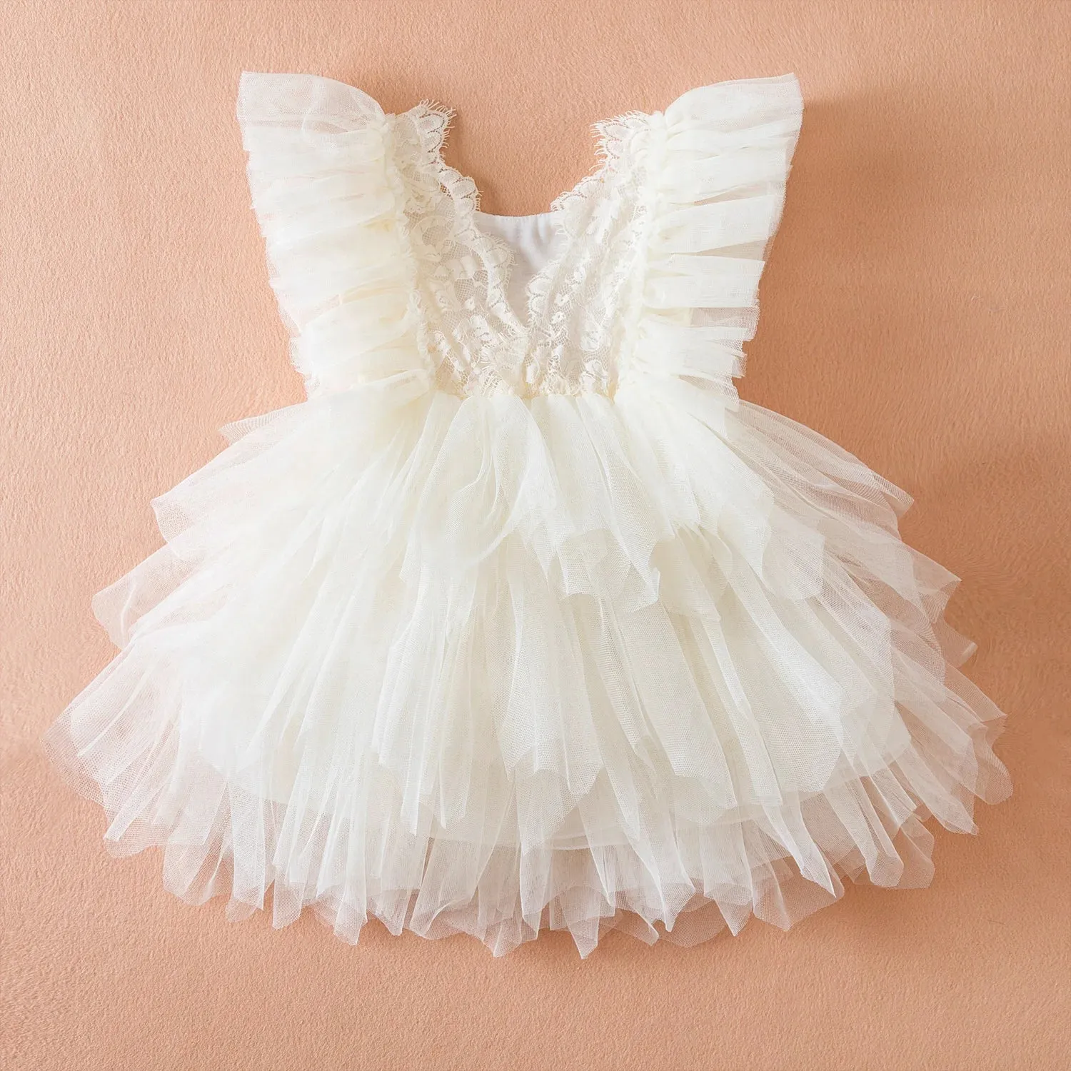 Ruffles Lace Dress