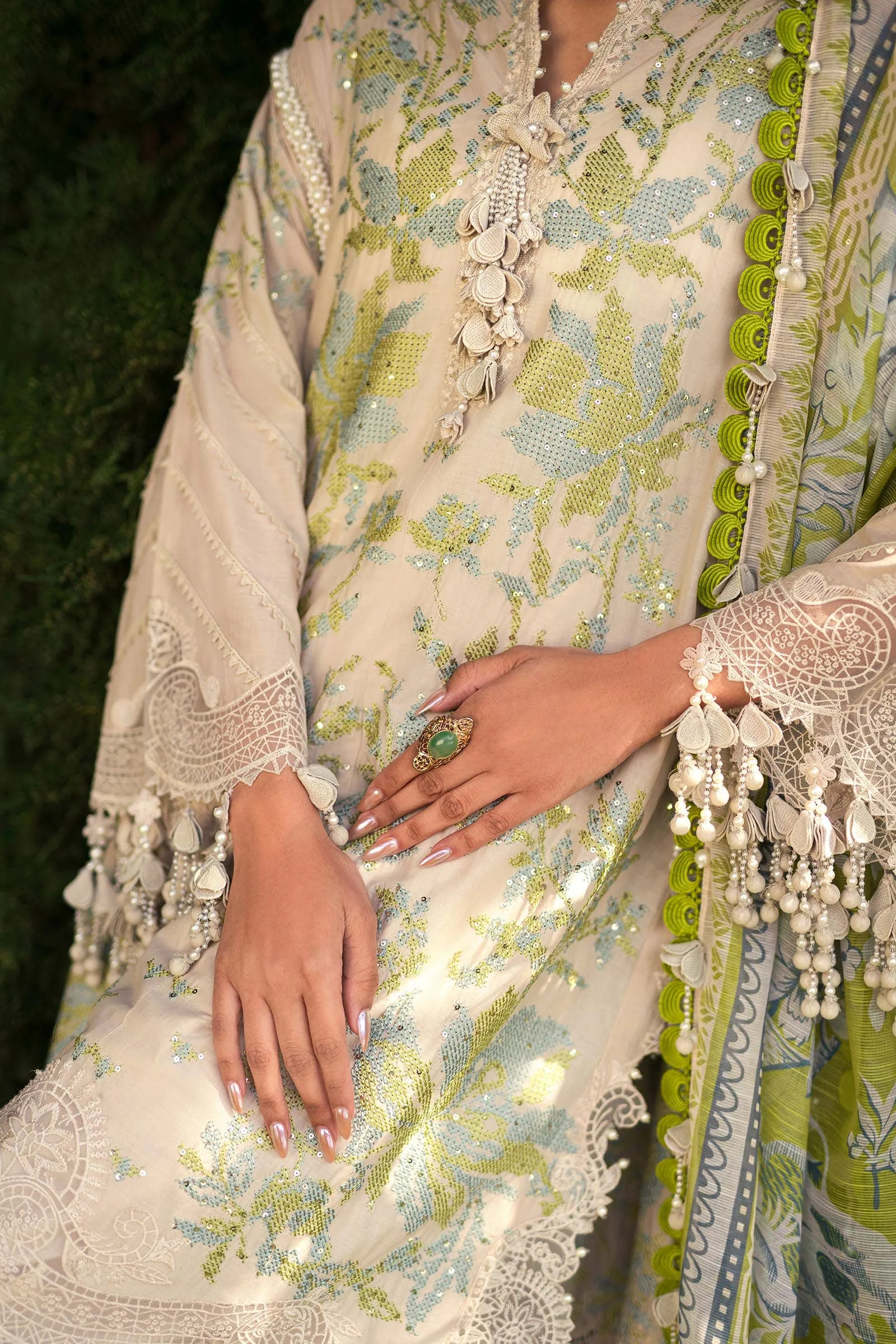 SANA SAFINAZ | LUXURY COLLECTION'24   | L241-008A-3CV