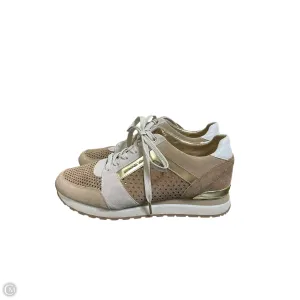 Shoes Designer By Michael Kors In Tan, Size: 9.5