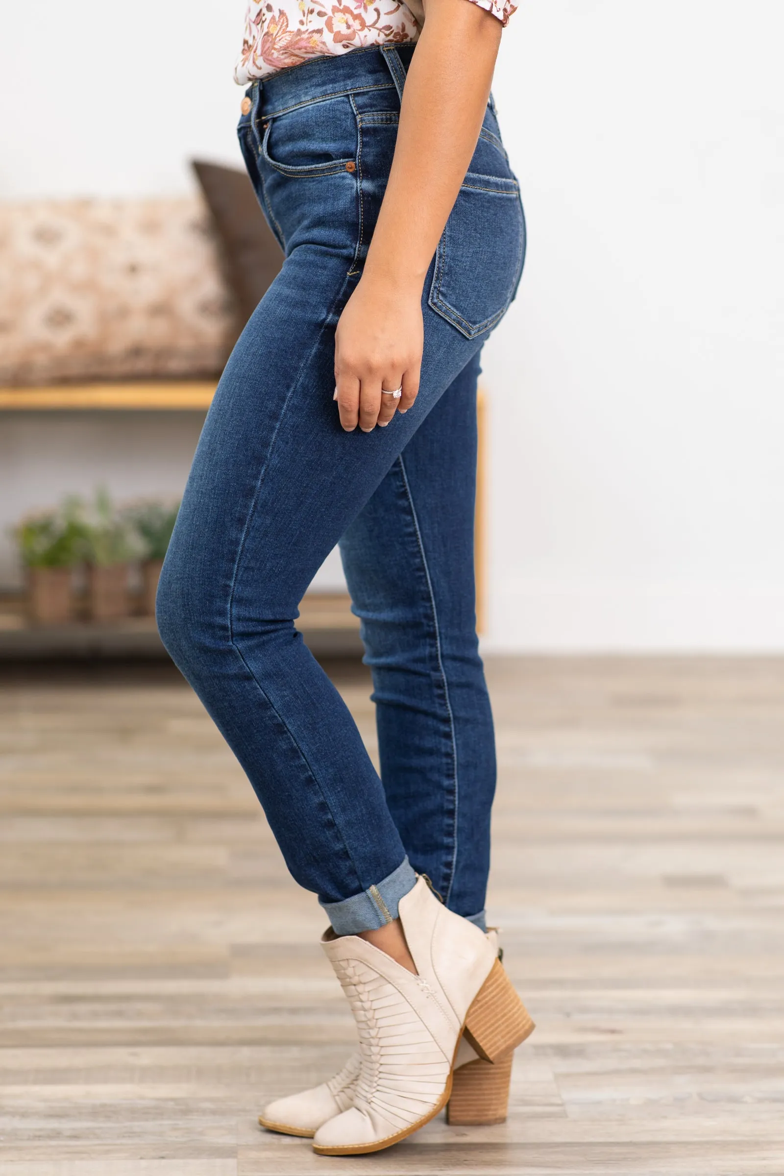 Sneak Peek High Rise Classic Skinny Jeans