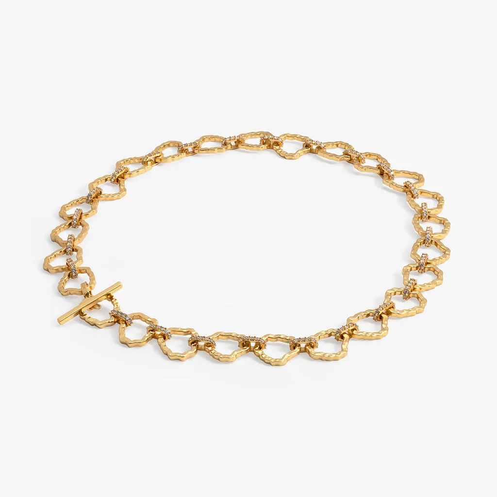 South of Broad Gold Plated Necklace