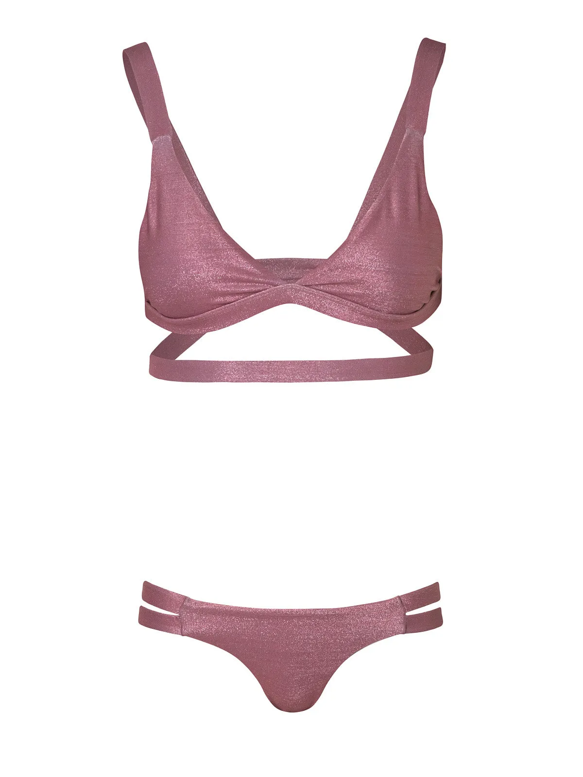 Sparkle Pink Tara Bikini ::RET