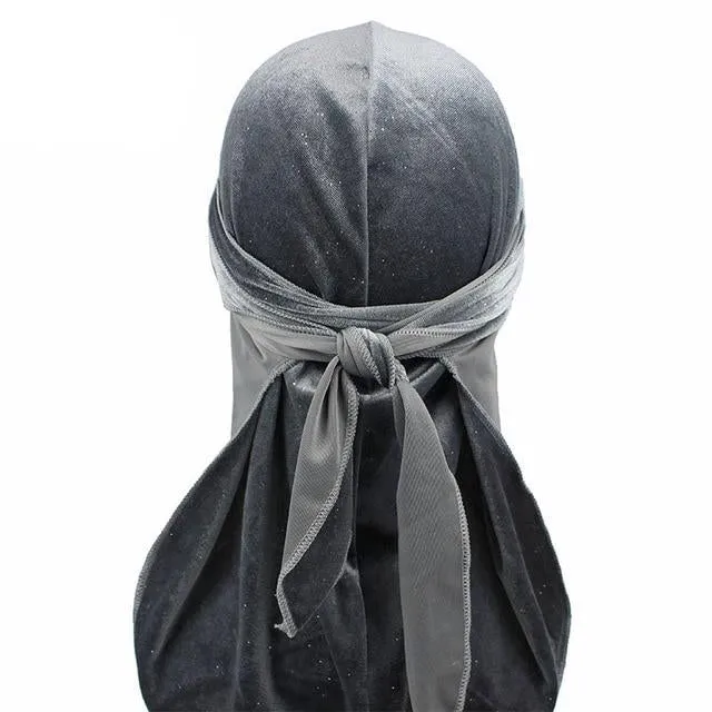 Sparkle Velvet Velour Durag