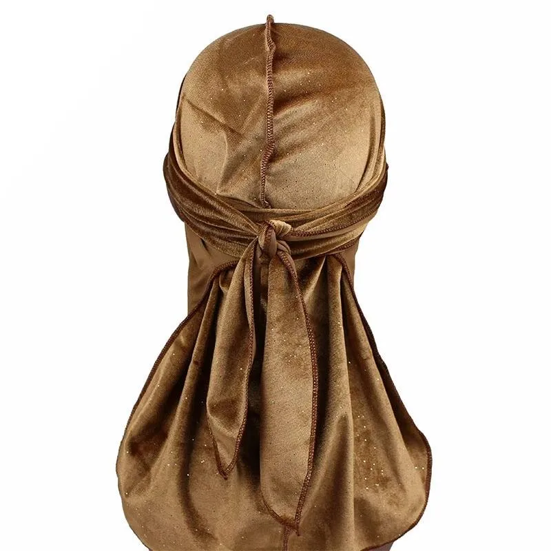 Sparkle Velvet Velour Durag