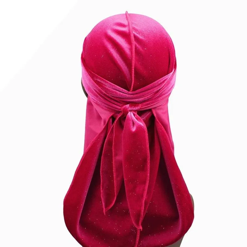 Sparkle Velvet Velour Durag