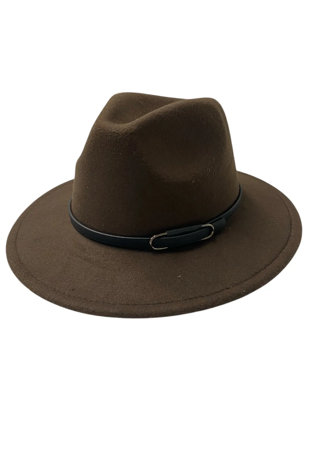 Tan Brown Fedora Hat