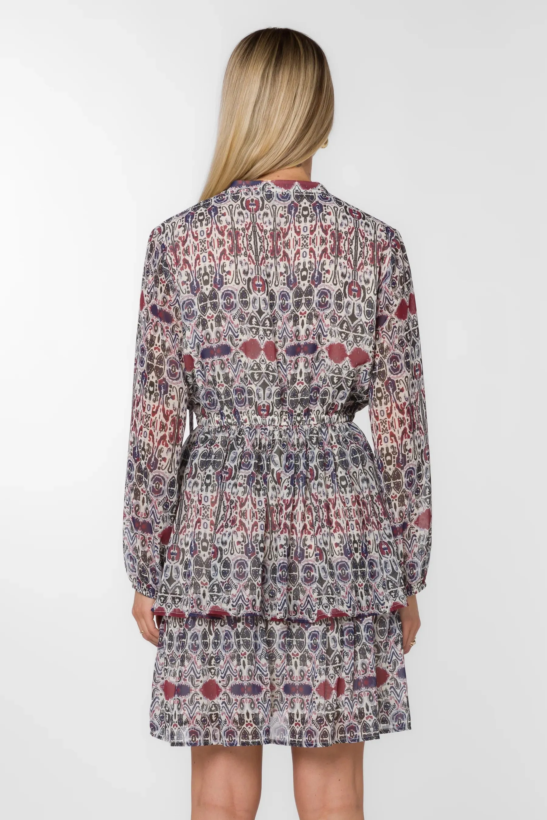 Taylie Multi Blue Dress