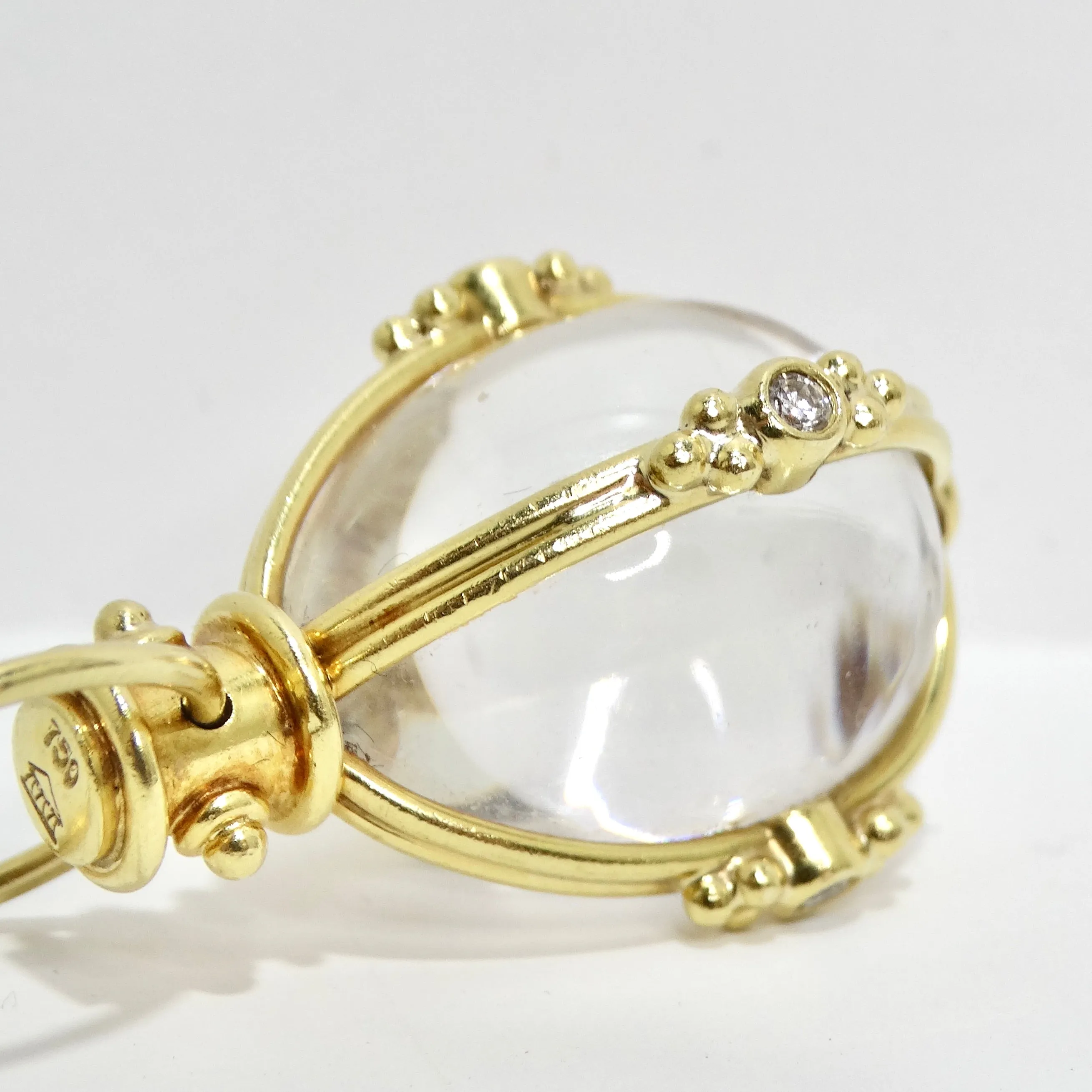 Temple St Clair 18K Diamond Classic Amulet