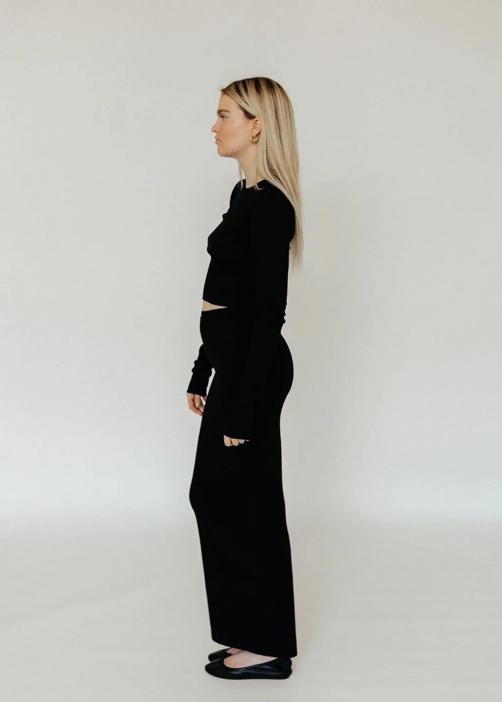 Éterne Emma Skirt in Black