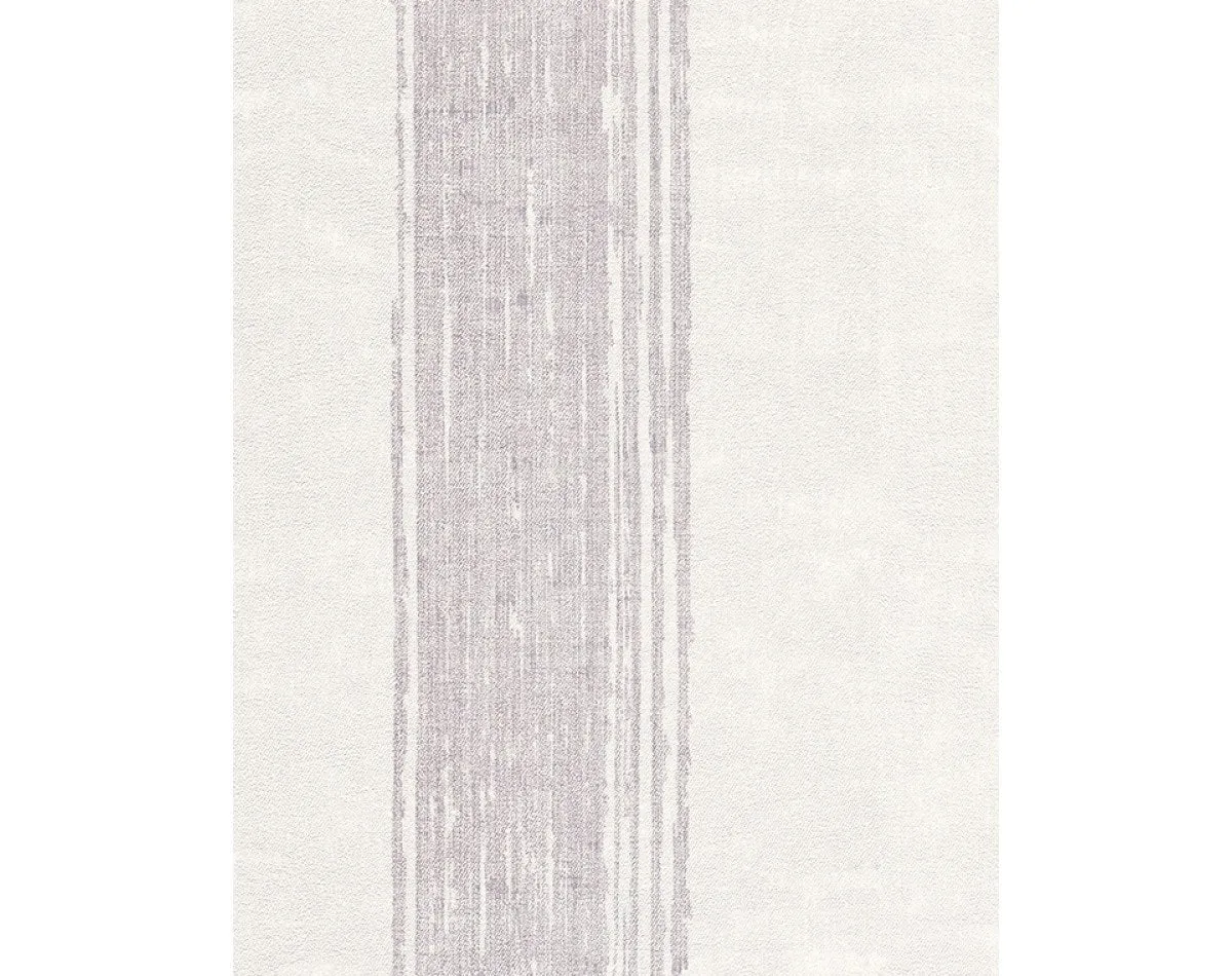 Textile Stripes Cream Indigo 939012 Wallpaper