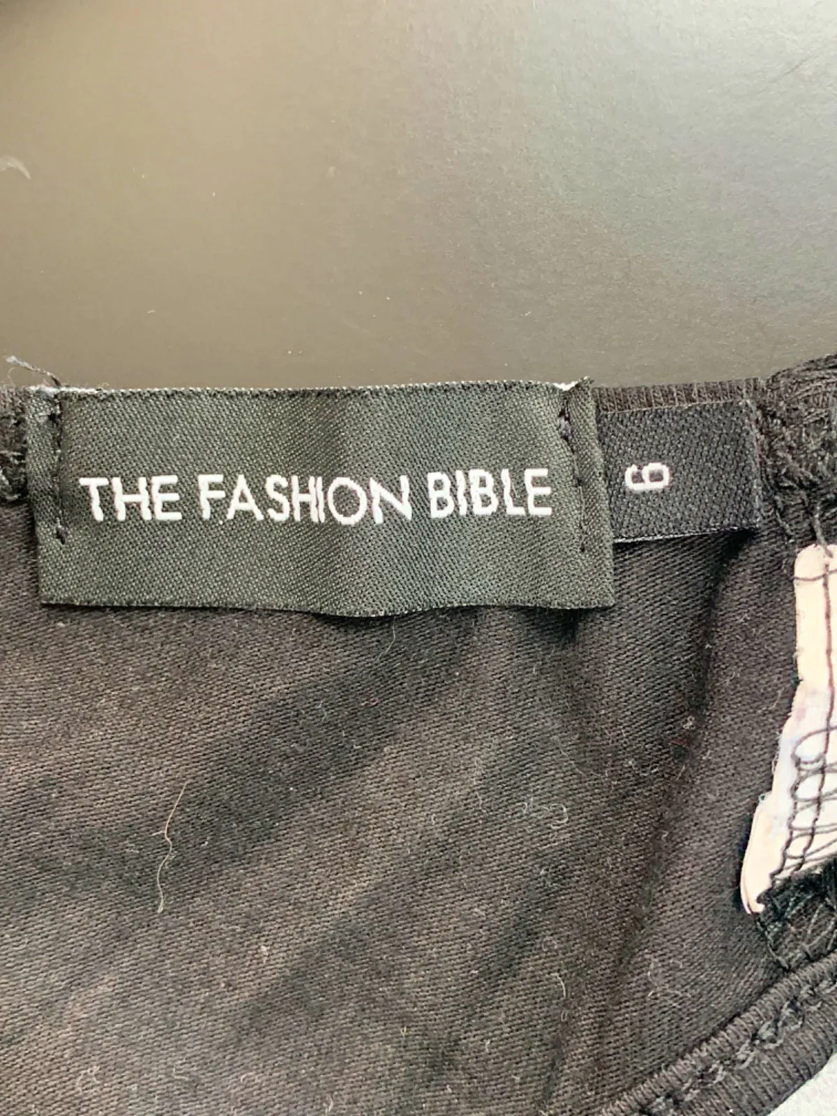 The Fashion Bible Black Lace Detail Bodysuit 6