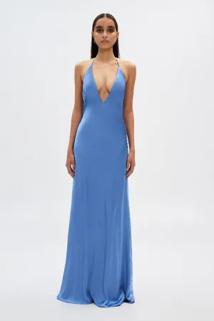 THE 'HONOR' SATIN DRESS