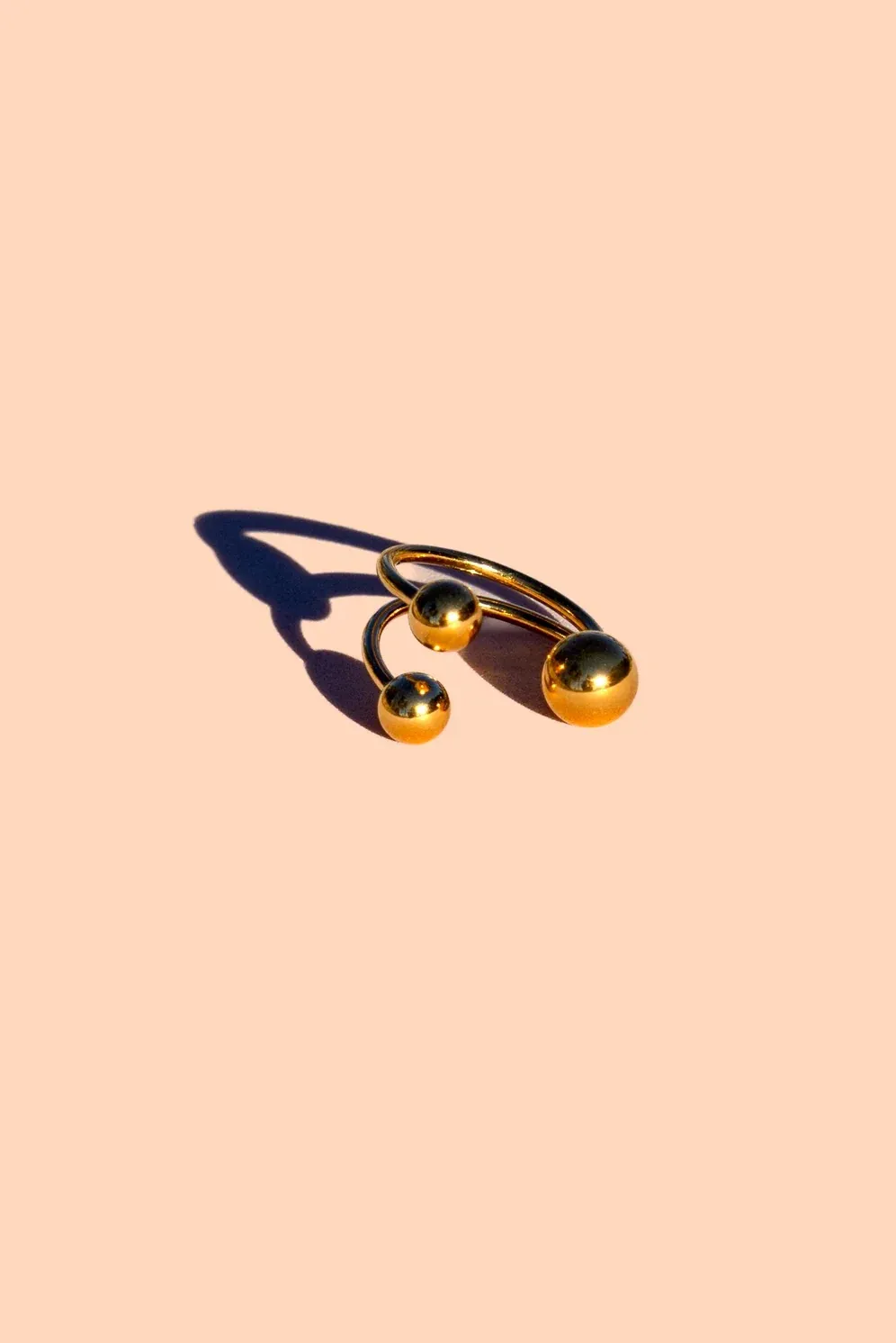 THREE PRONG RING