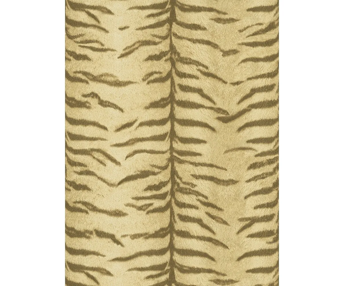 Tiger Skin Pattern Brown 5900-11 Wallpaper