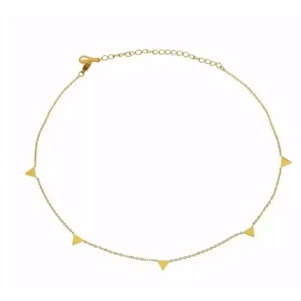TRIANGLE CHOKER NECKLACE