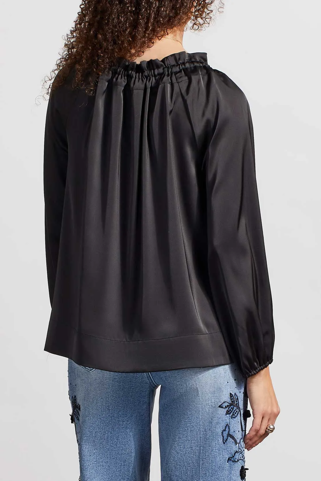 Tribal Long Sleeve Peasant Blouse