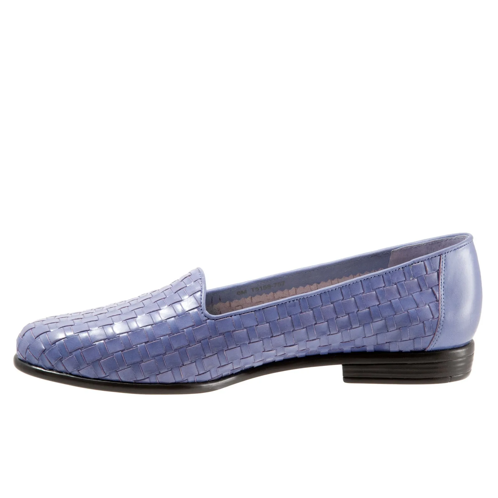 Trotters Liz T5158-757 Womens Purple Extra Extra Narrow Loafer Flats Shoes