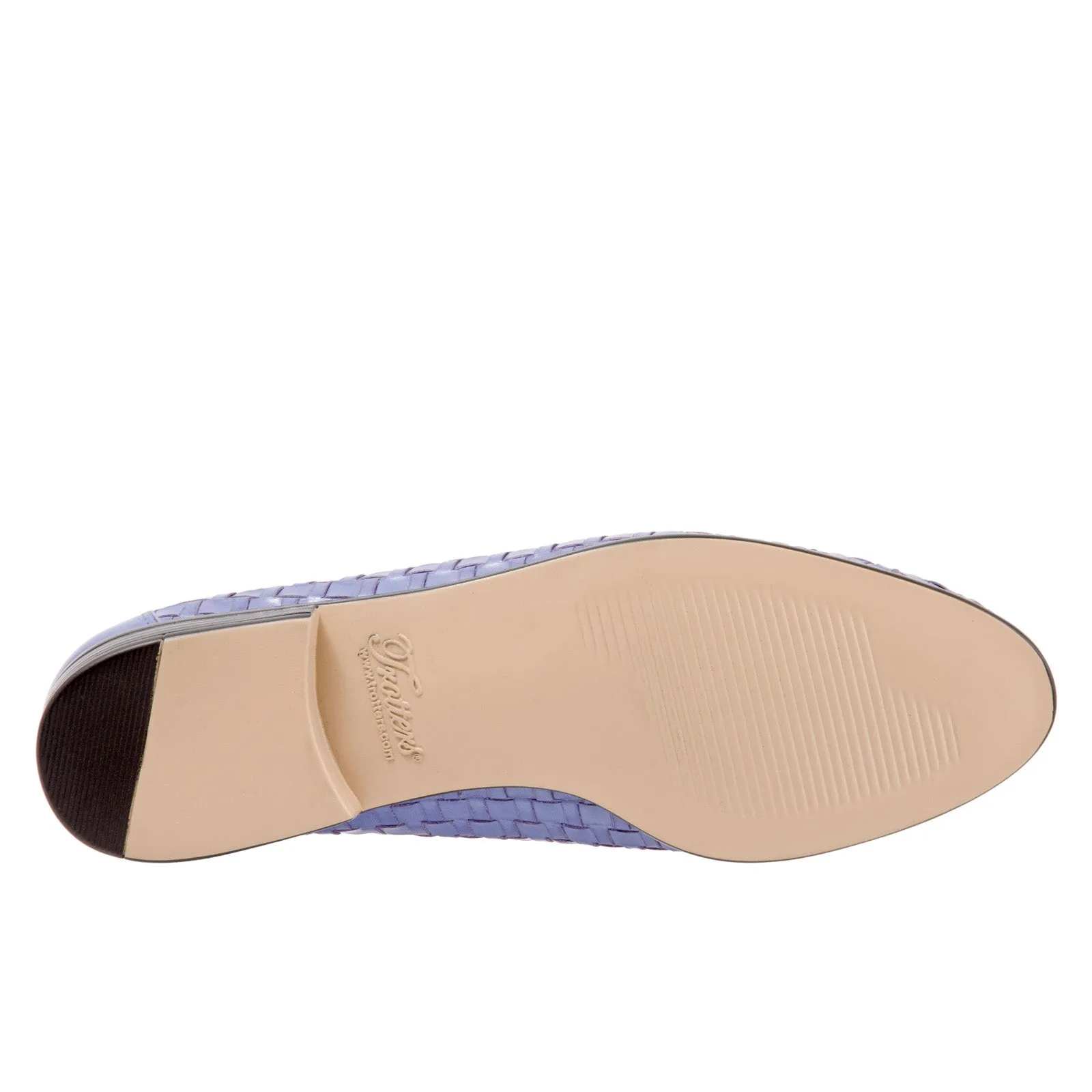 Trotters Liz T5158-757 Womens Purple Extra Extra Narrow Loafer Flats Shoes