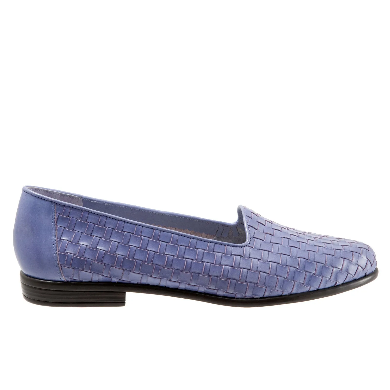 Trotters Liz T5158-757 Womens Purple Extra Extra Narrow Loafer Flats Shoes