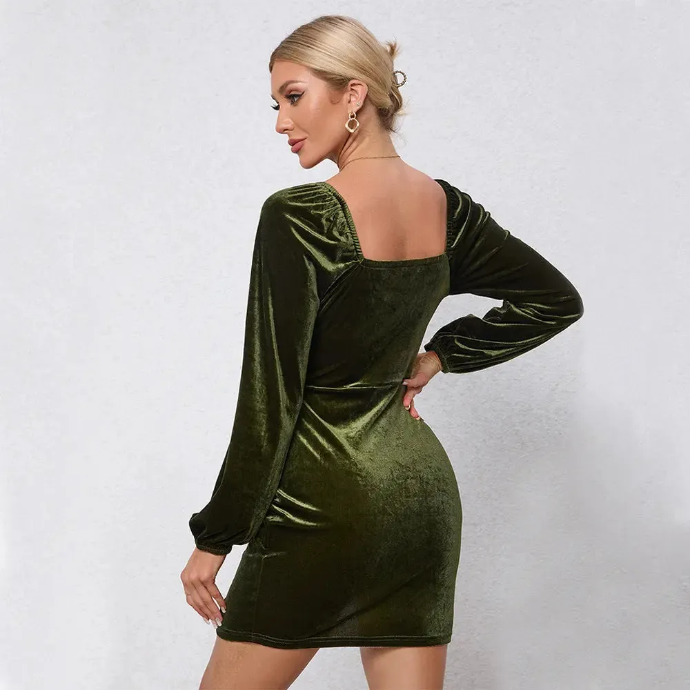 Velvet Majesty Gown - Elegant Evening Dress