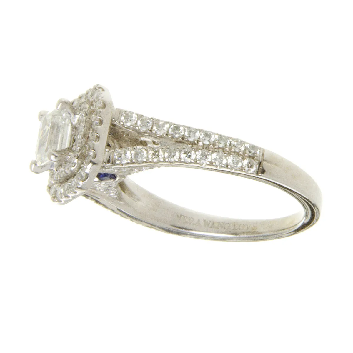 Vera Wang Love Diamond Double Halo Engagement Ring