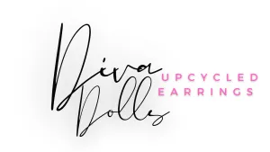 Vintage Upcycled Designer Earrings