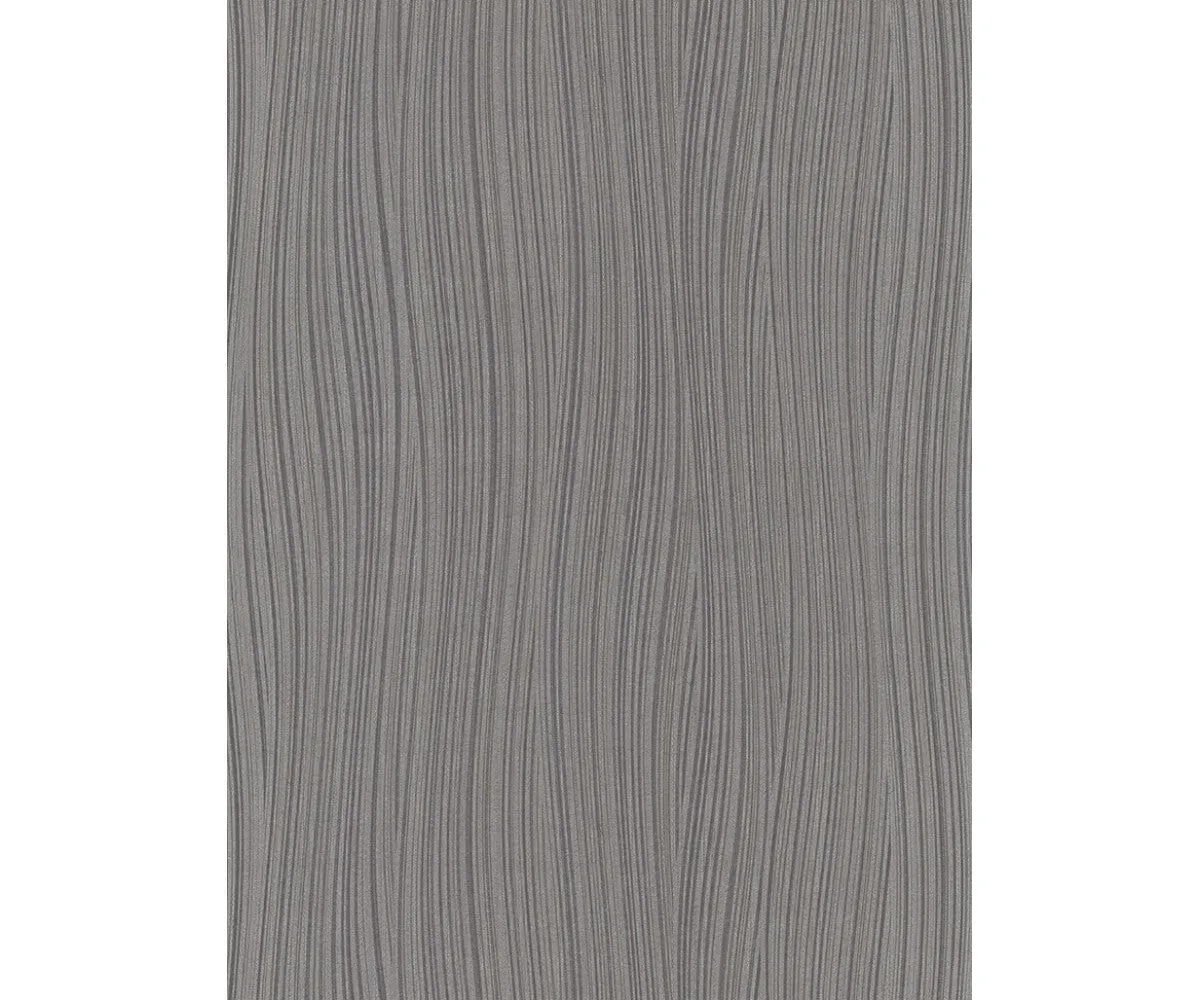Wavy Lines Textile Textured Taupe 5806-37 Wallpaper