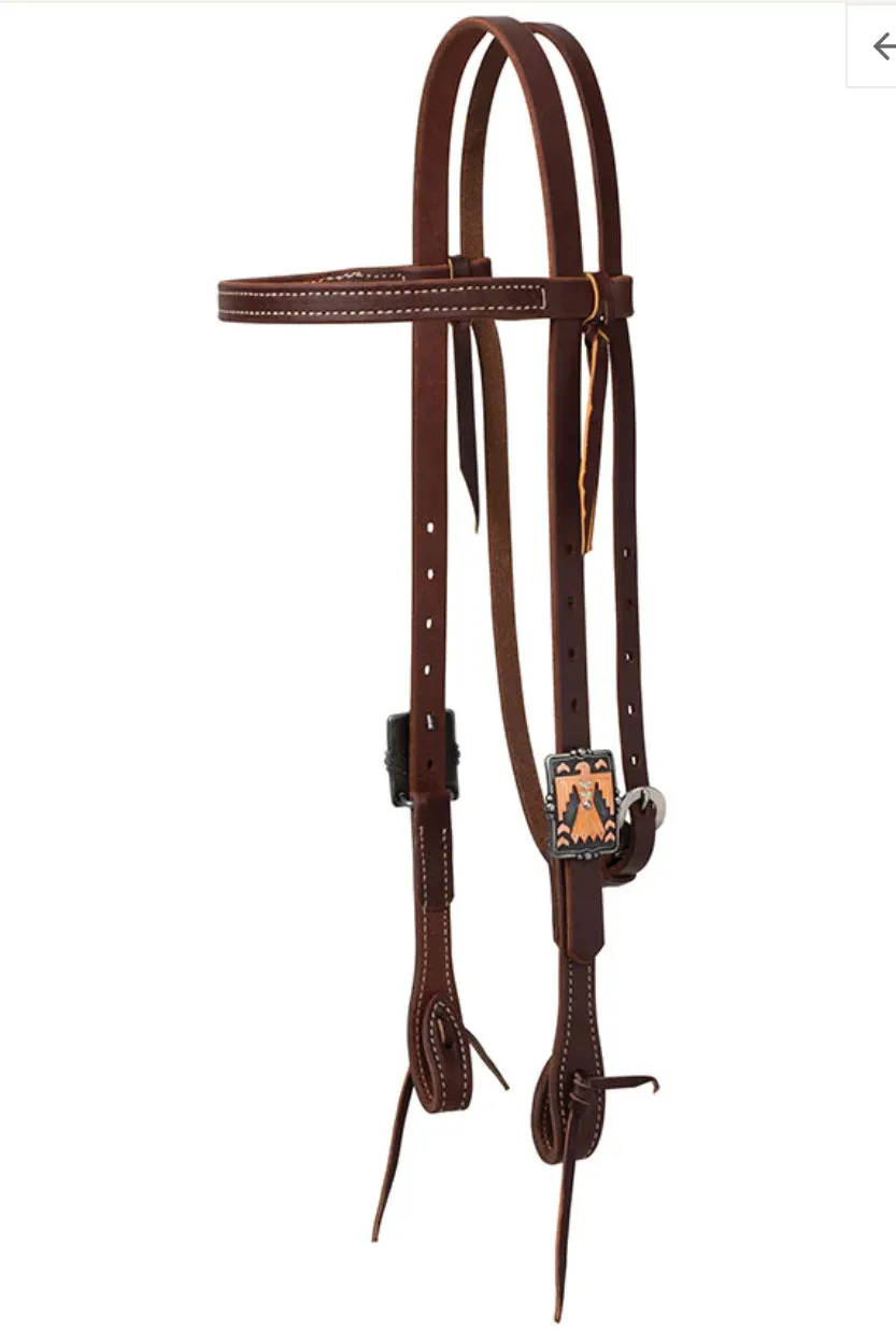 Weaver Working Tack Headstall with Designer Buckles