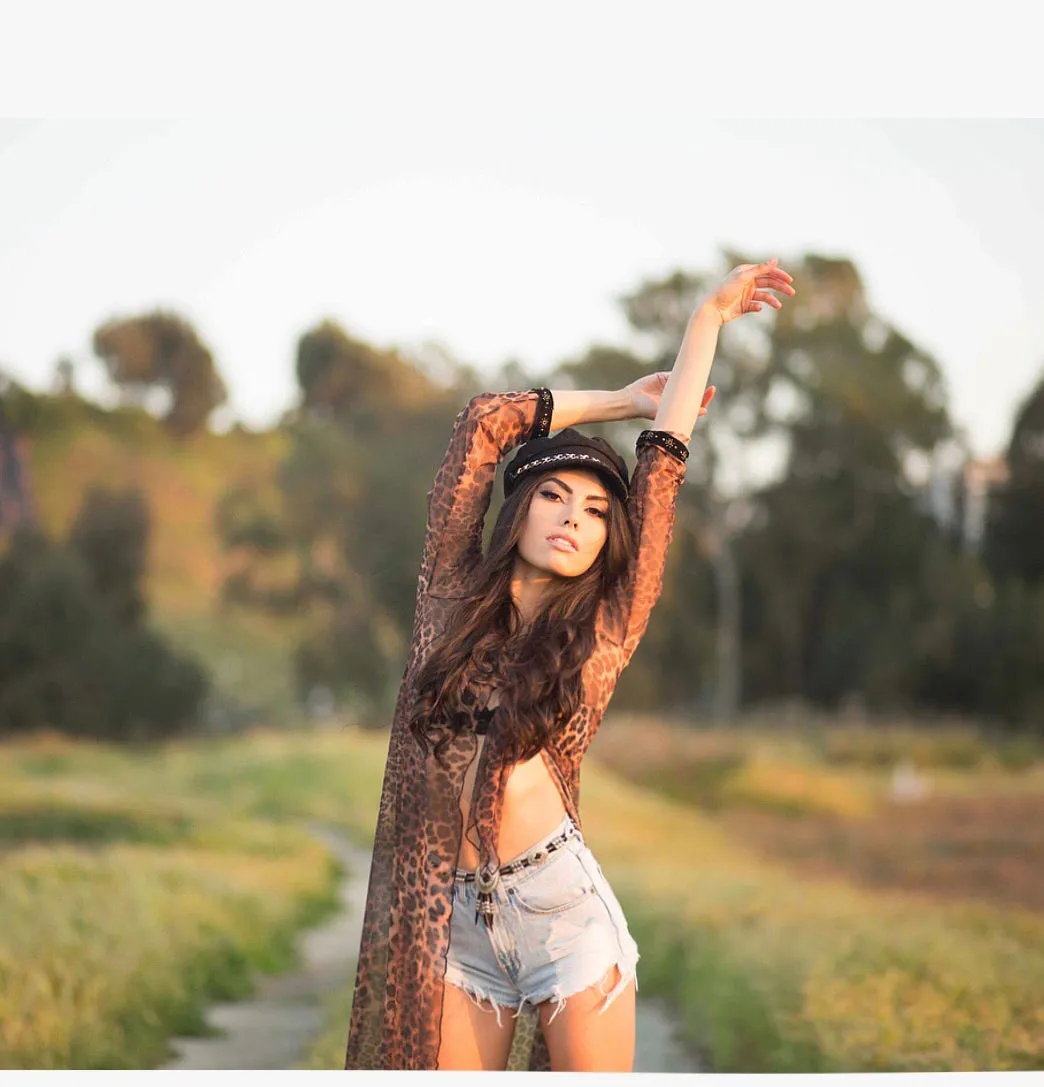 Weekend Fling Leopard Duster
