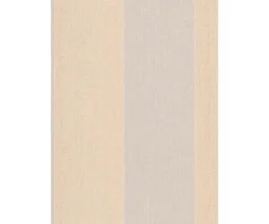 Wide Stripes Textured Metallic Cream 290724 Wallpaper