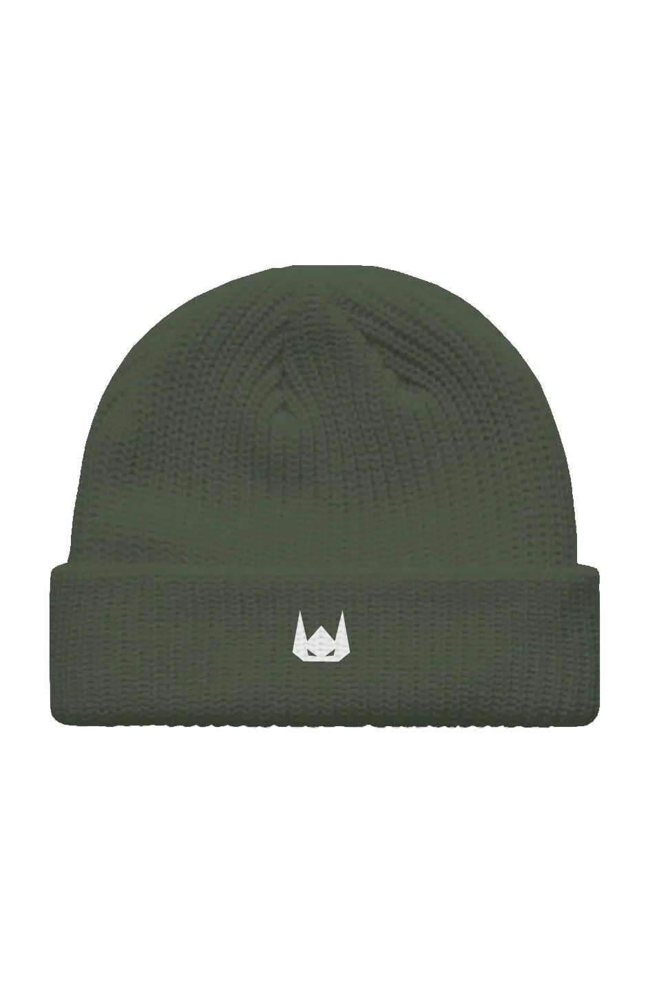 WOLFPACK UNLTD PREMIUM FISHERMAN BEANIE | ARMY GREEN