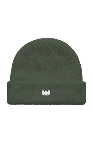WOLFPACK UNLTD PREMIUM FISHERMAN BEANIE | ARMY GREEN