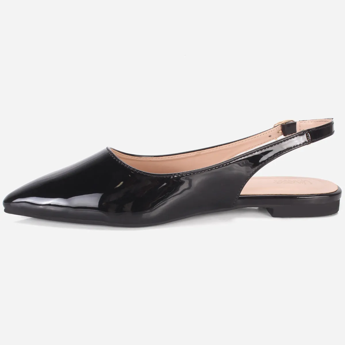Women's "TAJEZWI" Patent Pointed Flat Shoes