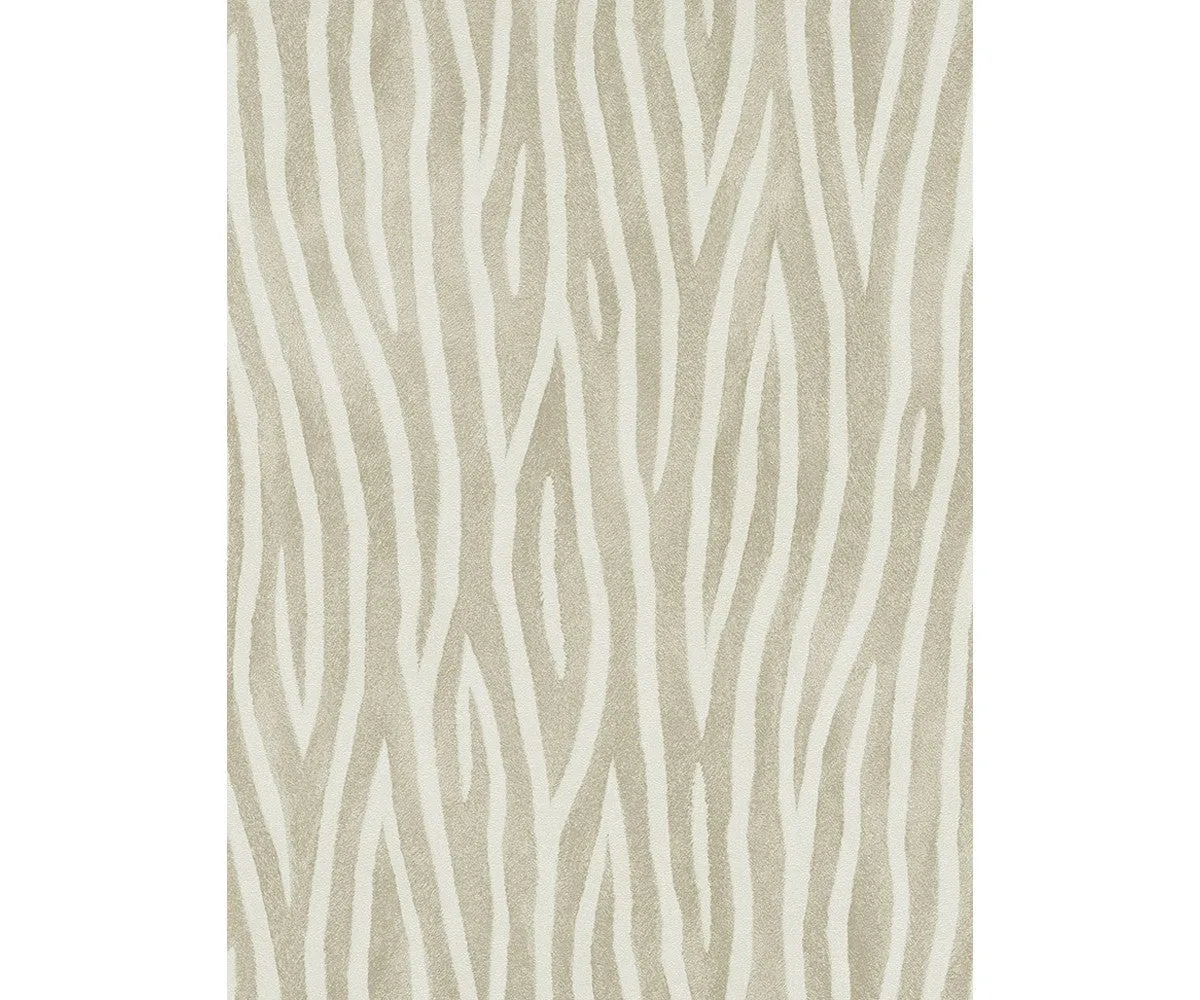 Zebra Skin Pattern Beige 5905-37 Wallpaper